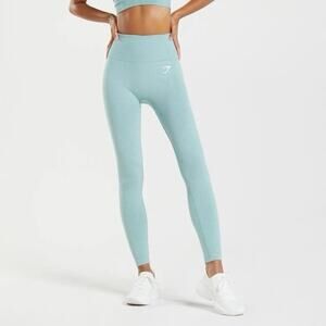NWOT Gymshark Vital Seamless 2.0 High Rise Leggings Light Teal Medium